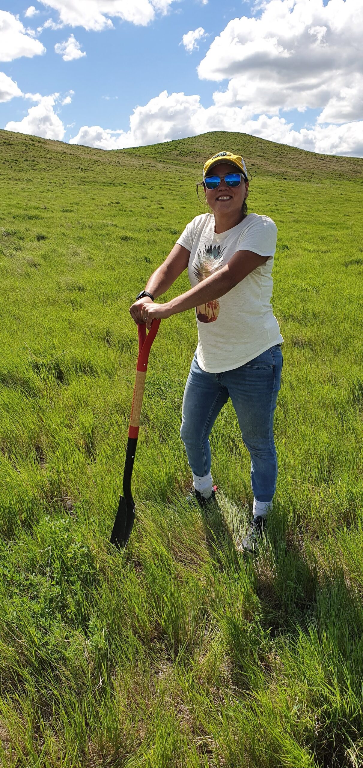 Soil samples in North Dakota, USA, 2022